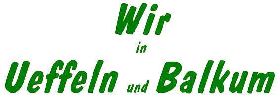 Wir in Ueffeln und Balkum